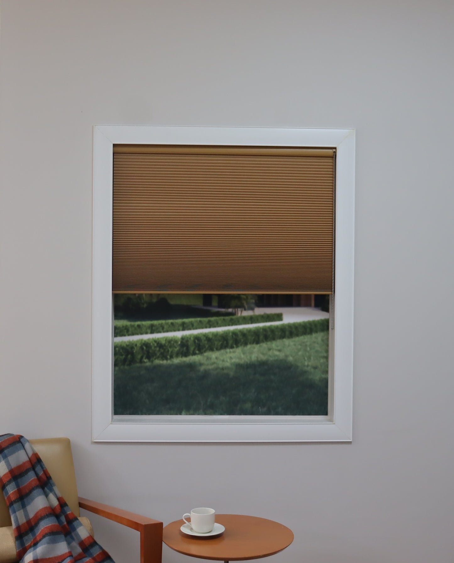 Light Filtering Double Cell Continuous Cord Loop Cellular Shades